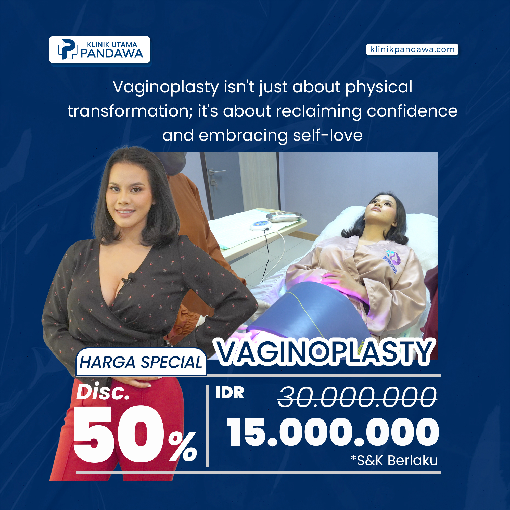 Promo Treatment Vaginoplasty Klinik Utama Pandawa